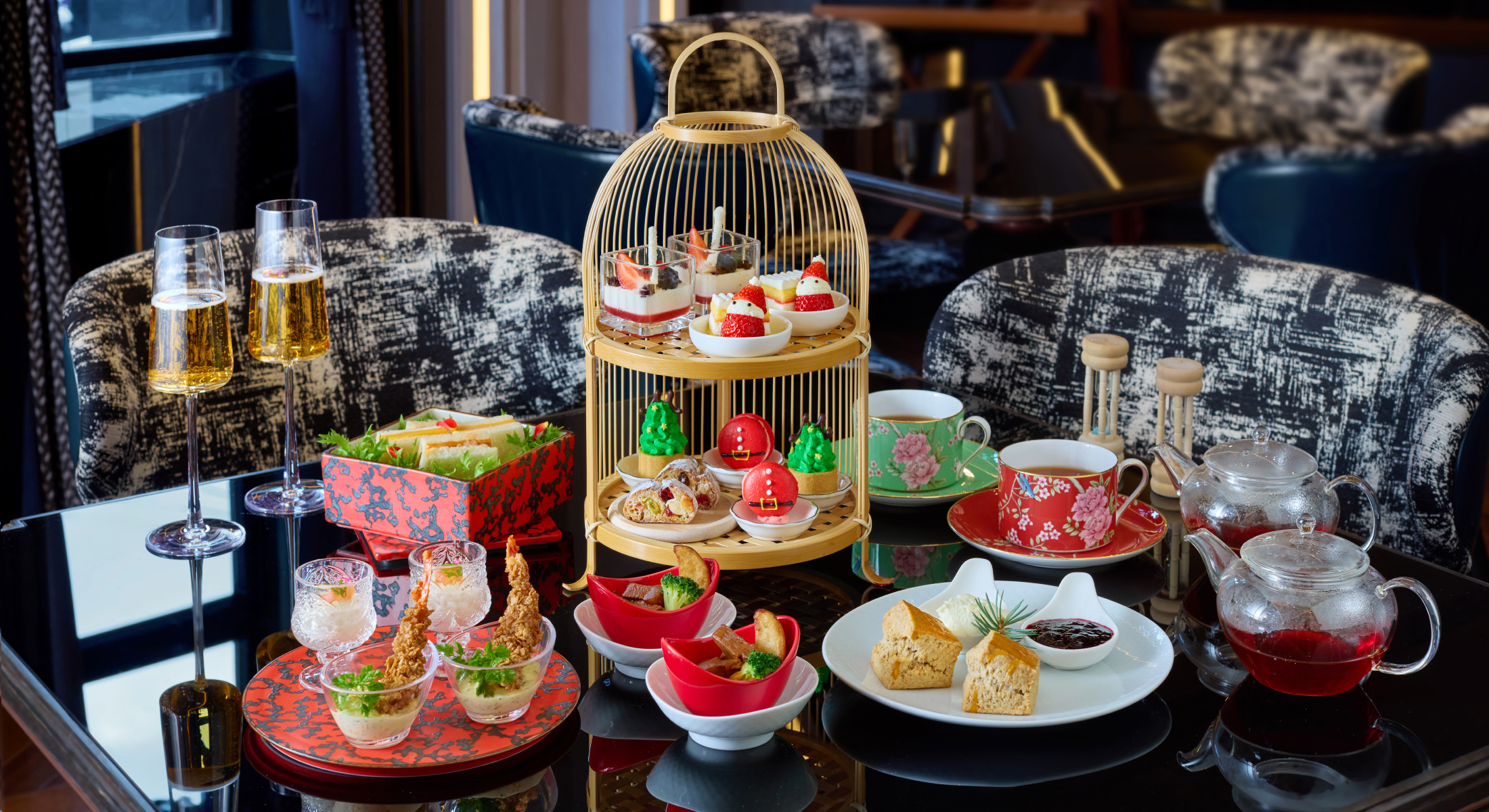 心に灯る冬の物語、クリスマスアフタヌーンティー